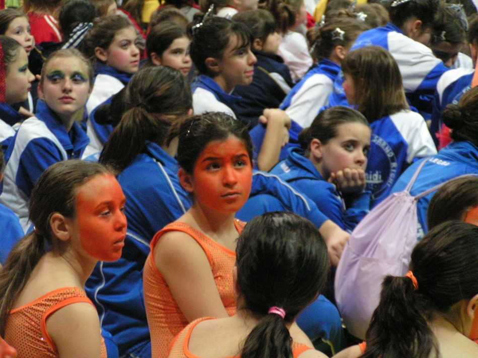 Atlete riunite durante il Trofeo